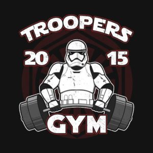 Star Wars Gym & Fitness Activewear! Tanks. Tees. Sweatshirts. - GritFX Tees