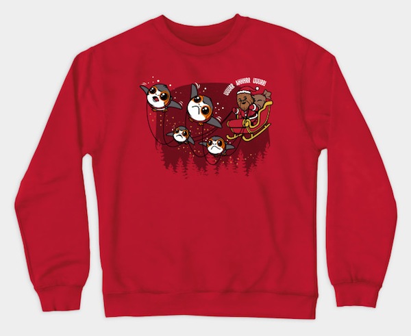 Santa Wookie Crewneck Sweatshirt