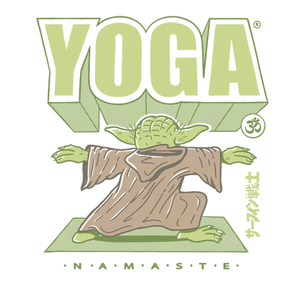 Yoda Yoga T-shirts