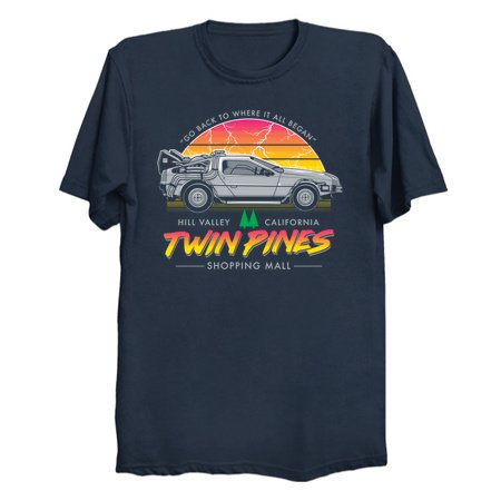 Back to the Mall - Back to the Future T-Shirts