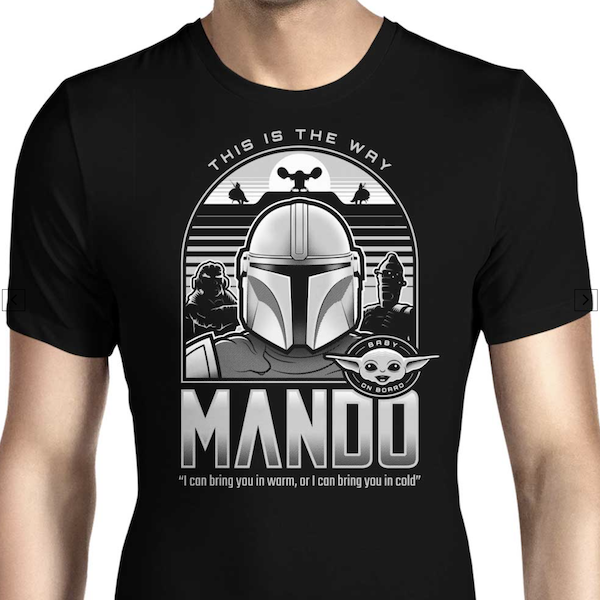 the - This GritFX T-Shirts is Mandalorian Tees to Top Way
